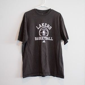 Lakers x Adidas Basketball Black XL T-Shirt